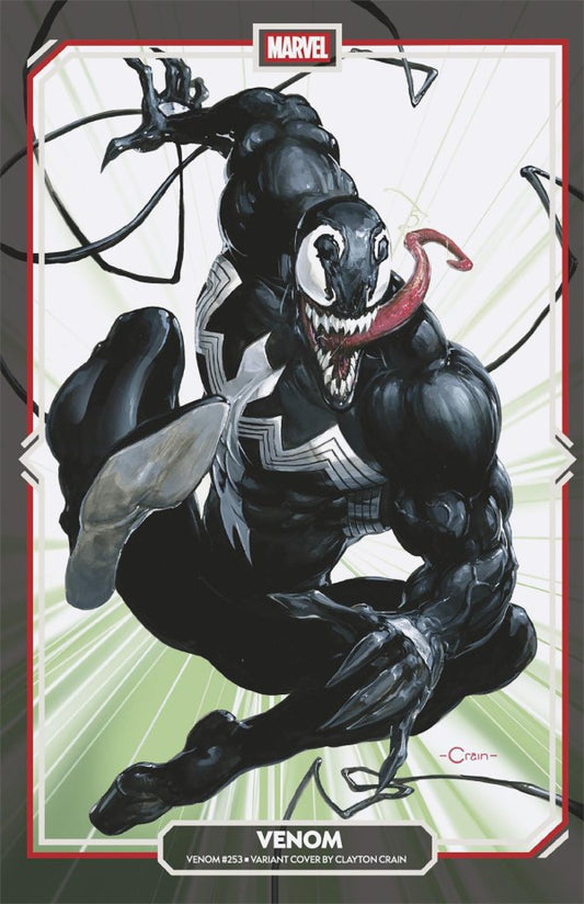 MARVEL COMICS VENOM #253 CLAYTON CRAIN VARIANT