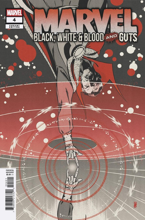 MARVEL COMICS MARVEL: BLACK, WHITE & BLOOD AND GUTS #4 JORGE FORNES VARIANT