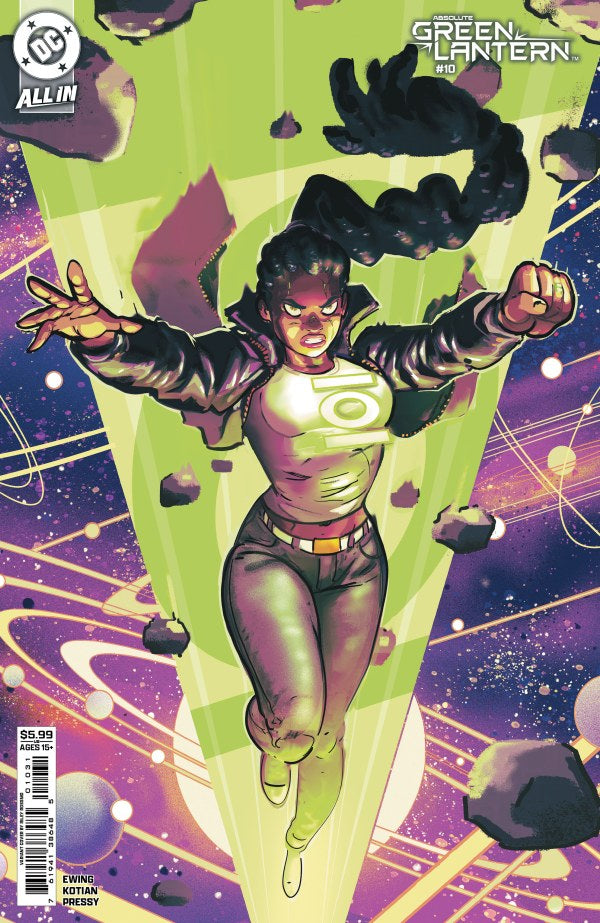 DC COMICS ABSOLUTE GREEN LANTERN #10 CVR C RILEY ROSSMO CARD STOCK VAR