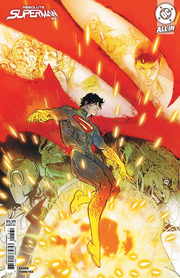 DC COMICS ABSOLUTE SUPERMAN #15 CVR C CARMINE DI GIANDOMENICO CARD STOCK VAR