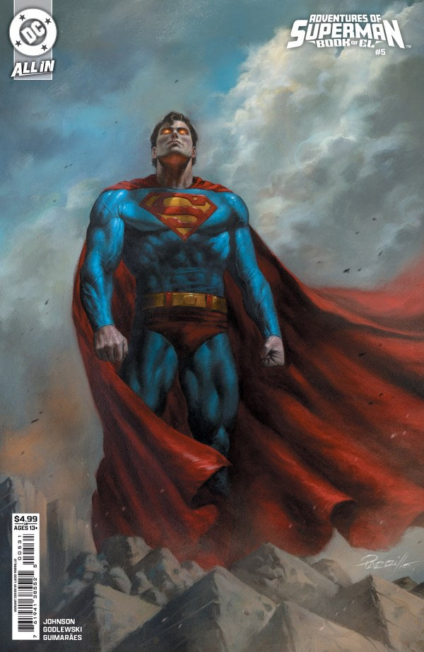 DC COMICS ADVENTURES OF SUPERMAN BOOK OF EL #5 (OF 12) CVR C LUCIO PARRILLO CARD STOCK VAR