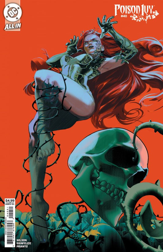 DC COMICS POISON IVY #40 CVR E DIBERKATO CARD STOCK VAR