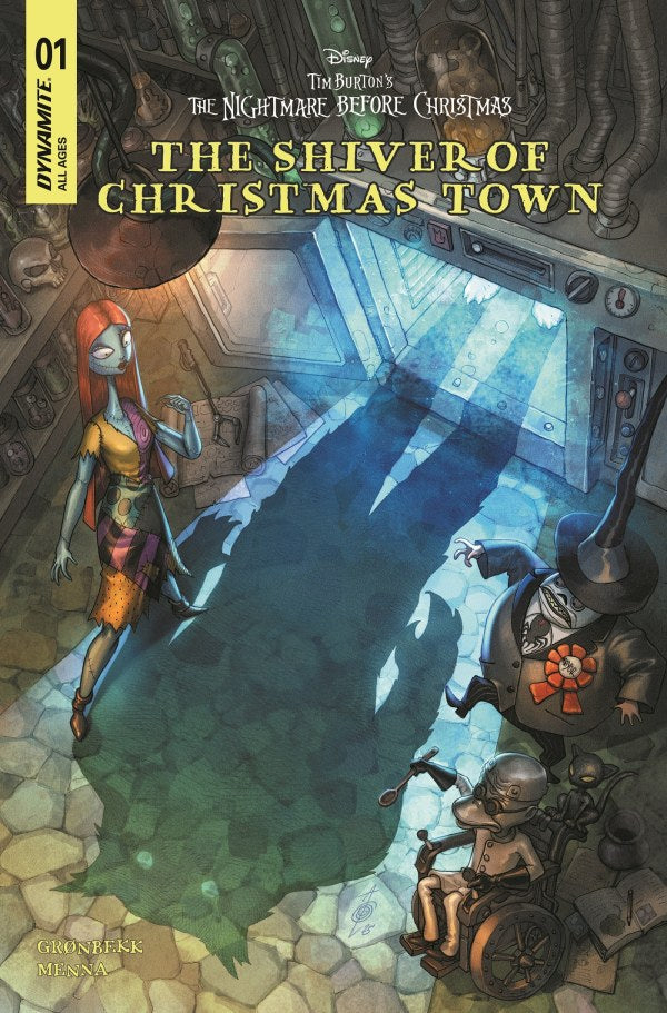 TIM BURTONS THE NIGHTMARE BEFORE CHRISTMAS THE SHIVER OF CHRISTMAS TOWN #1 CVR C ALAN QUAH VAR