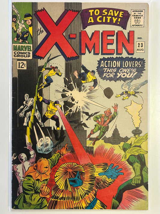 THE X-MEN #23 (1966, SILVER AGE MARVEL COMIC KEY)