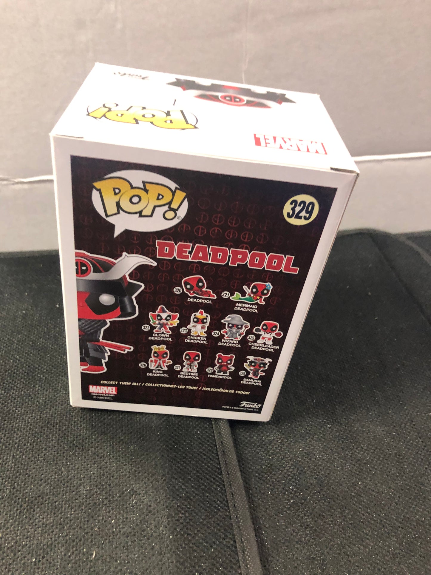 FUNKO POP DEADPOOL # 329 SAMURAI DEADPOOL GAMESTOP EXCLUSIVE GOOD CONDITION