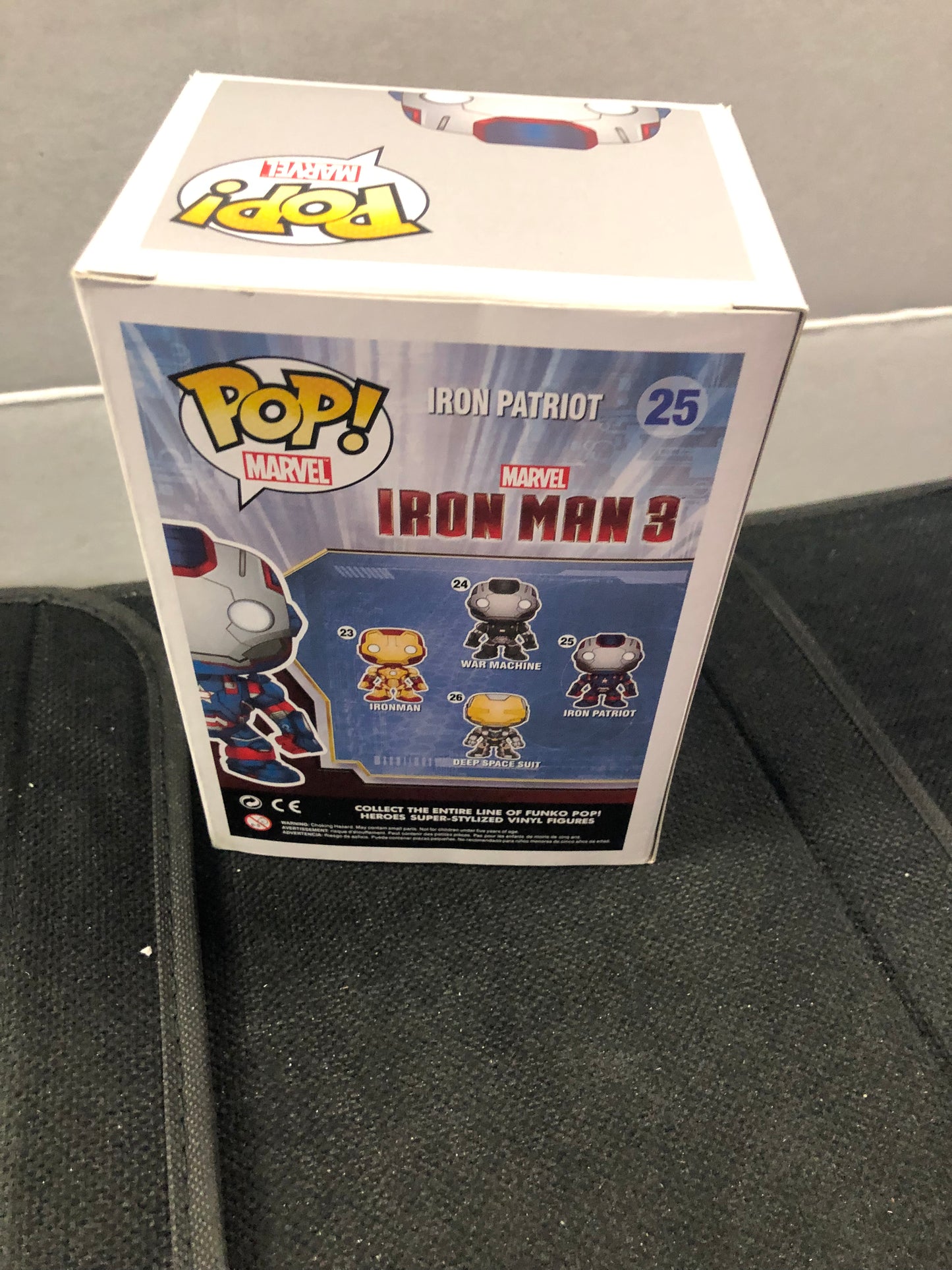 FUNKO POP IRON MAN 3 # 25 IRON PATRIOT GOOD CONDITION