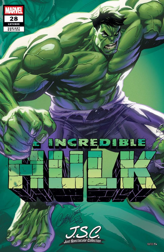 MARVEL COMICS INCREDIBLE HULK #28 JSC CVR