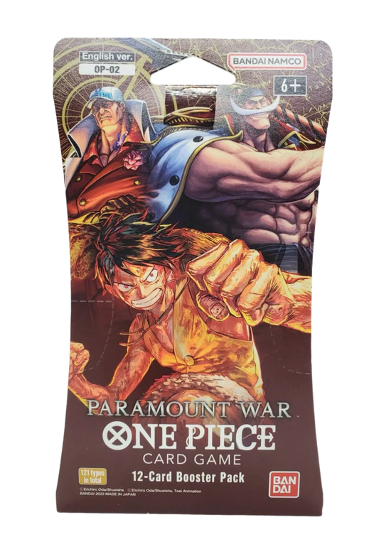 Bandai One Piece Card Game Paramount War Booster Pack Sleeve