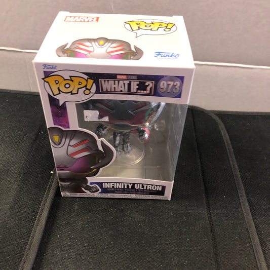 FUNKO POP WHAT IF # 973 INFINITY ULTRON GOOD CONDITION