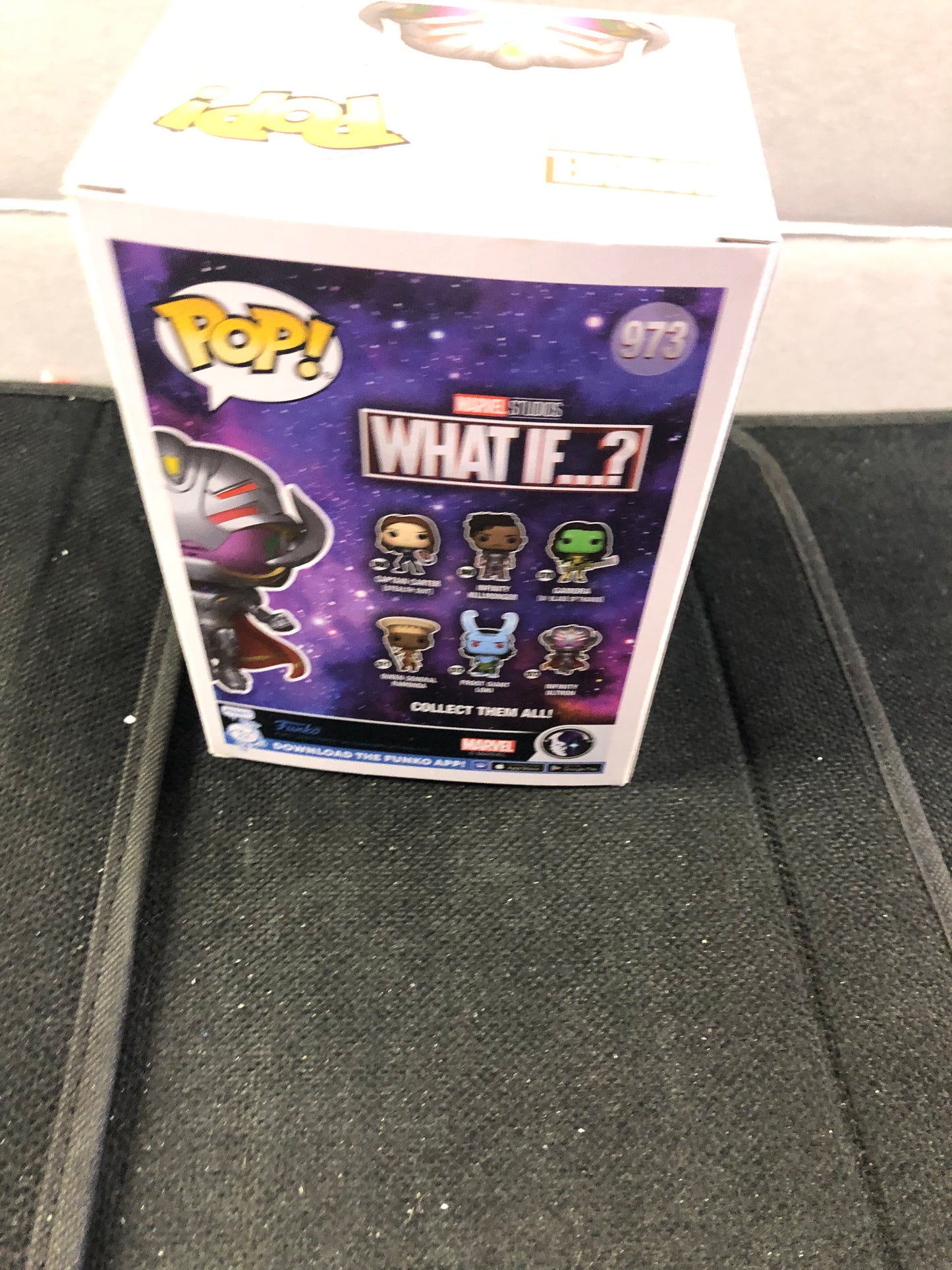 FUNKO POP WHAT IF # 973 INFINITY ULTRON GOOD CONDITION