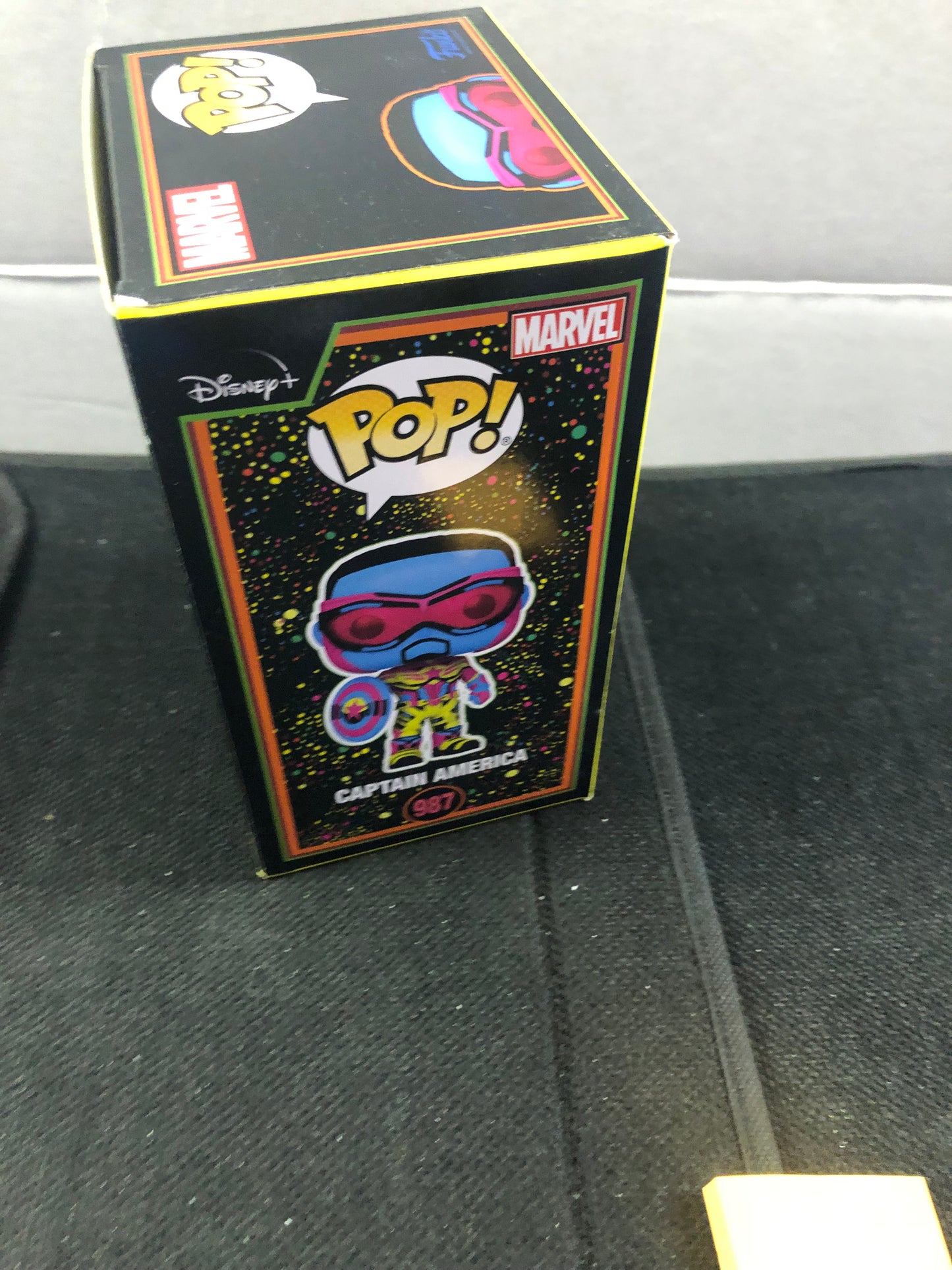 FUNKO POP THE FALCON AND THE WINTER SOLDIER #987 CAPTAIN AMERICA TARGET EXCLUSIVE GOOD CONDITION