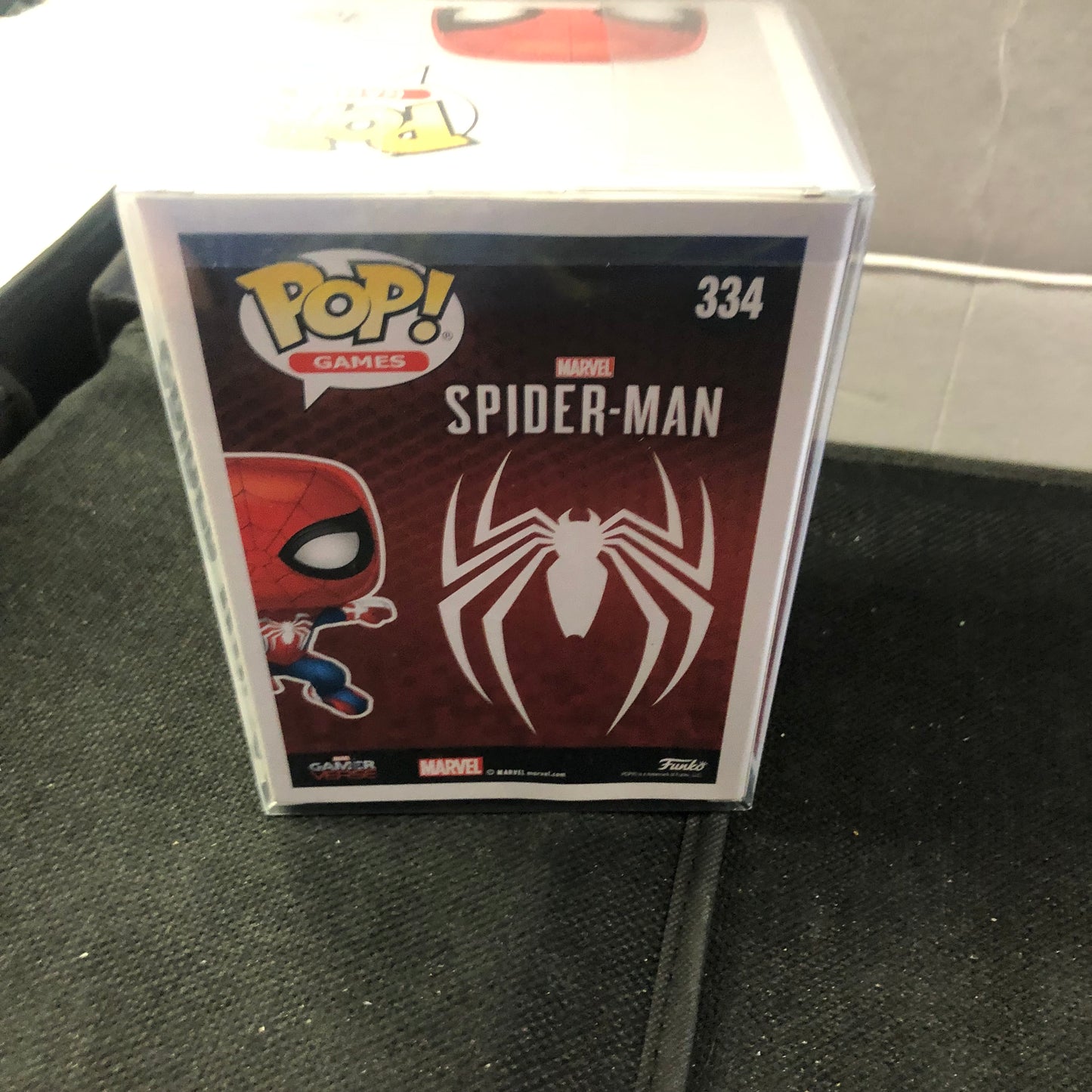 FUNKO POP POP GAMES SPIDER-MAN #34 GAMEVERSE SPIDER-MAN GAMESTOP EXCLUSIVE GOOD CONDITION