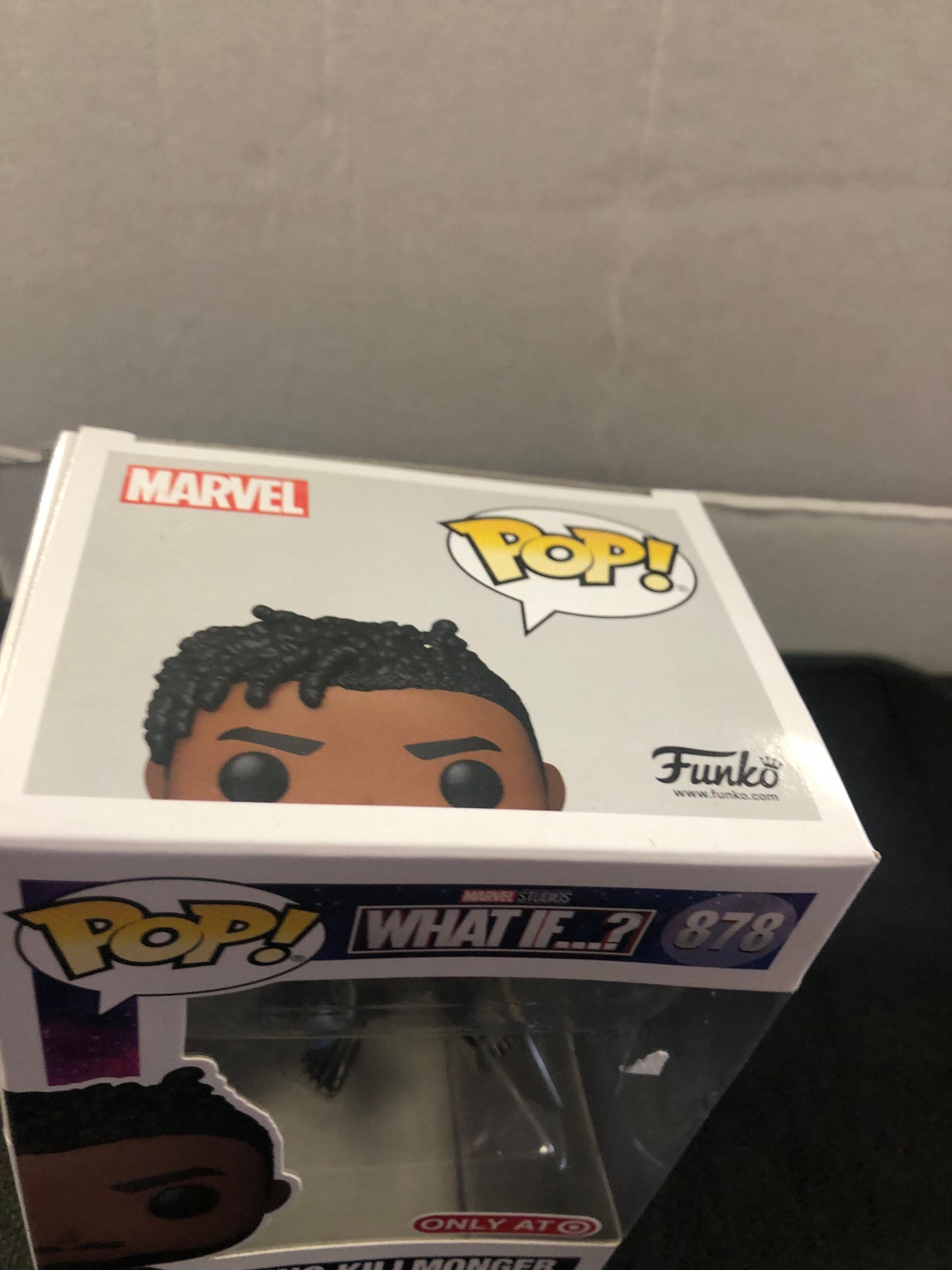 FUNKO POP WHAT IF # 878 KING KILLMONGER TARGET EXCLUSIVE GOOD CONDITION