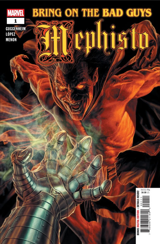 MARVEL COMICS BRING ON THE BAD GUYS MEPHISTO #1