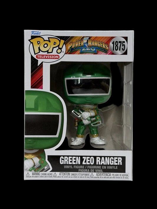 FUNKO POP TELEVISION POWER RANGERS ZEO GREEN ZEO RANGER