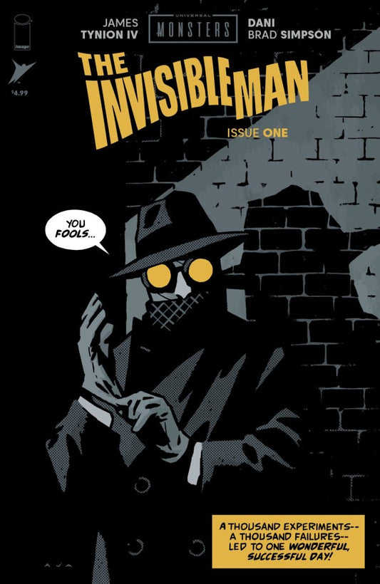 IMAGE COMICS UNIVERSAL MONSTERS THE INVISIBLE MAN #1 1:10