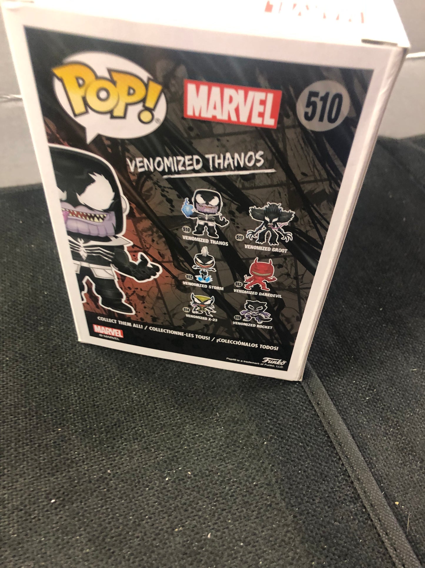 FUNKO POP VENOM #510 VENOMIZED THANOS GOOD CONDITION