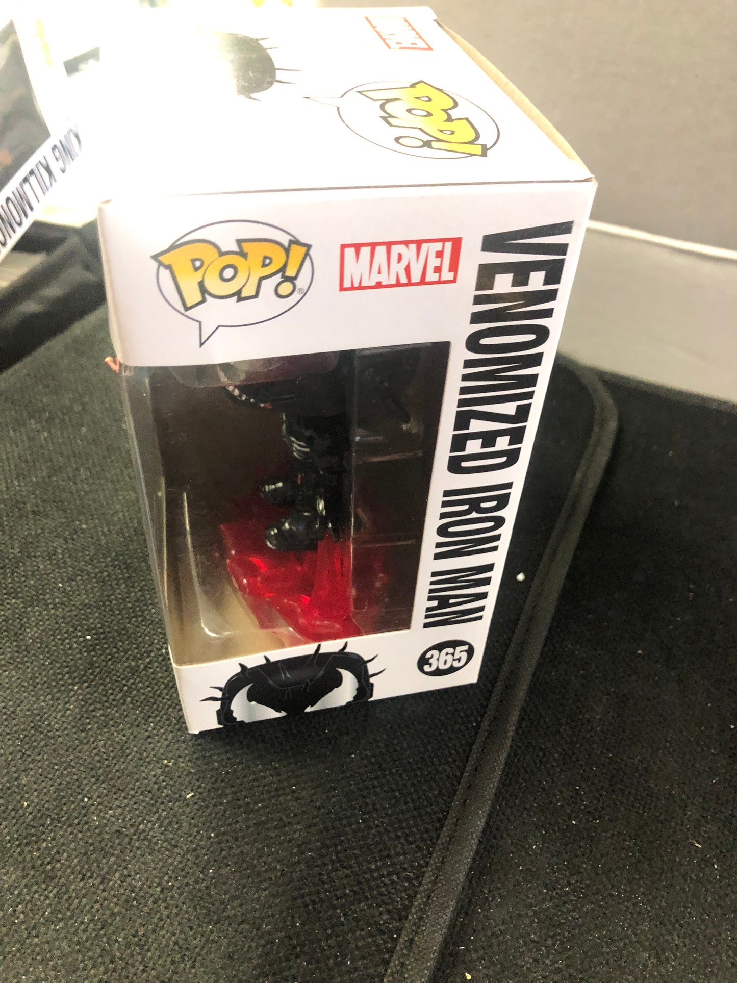 FUNKO POP VENOM # 365 VENOMIZED IRON MAN GOOD CONDITION