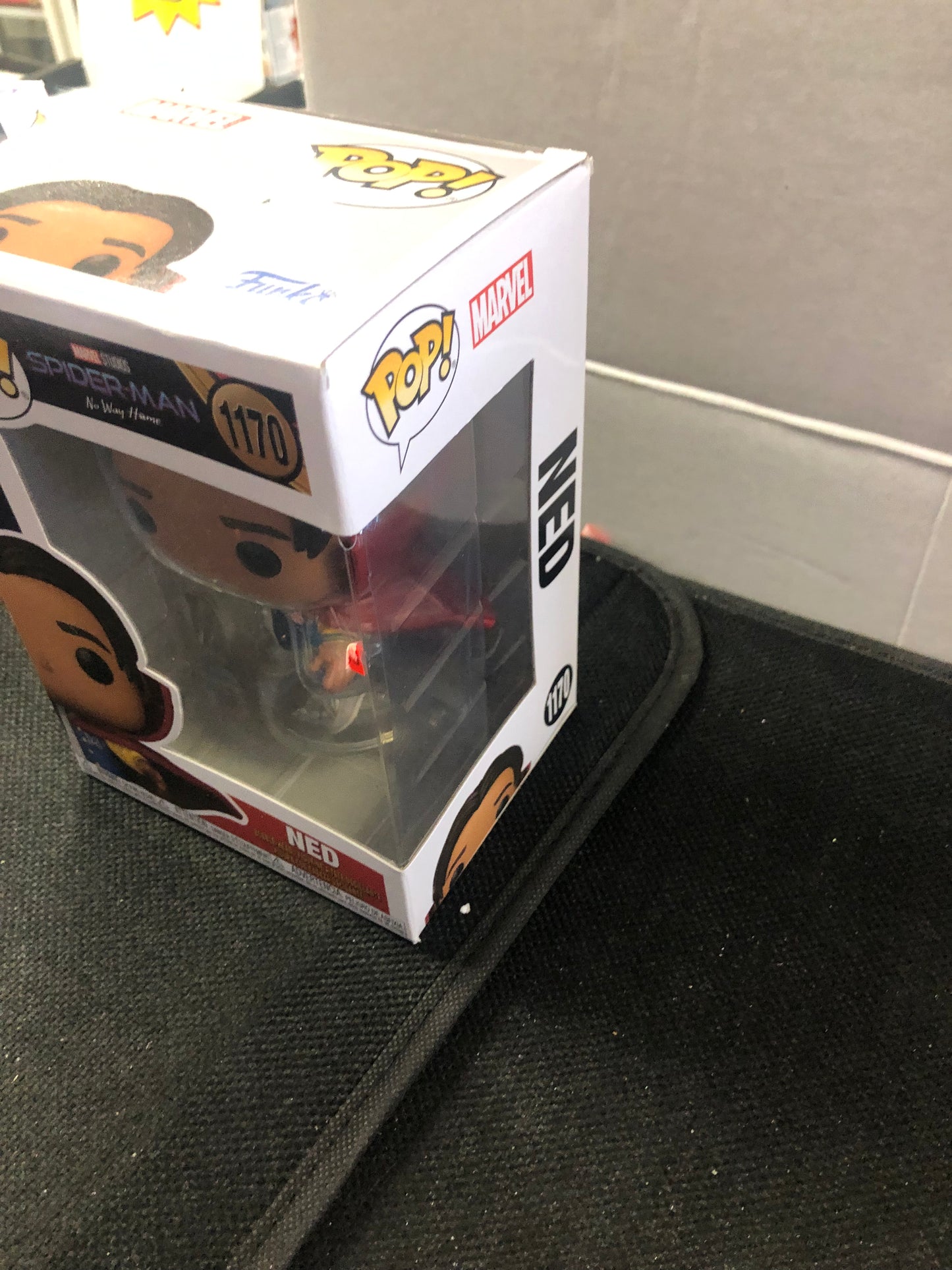 FUNKO POP SPIDER-MAN NO WAY HOME # 1170 NED GOOD CONDITION