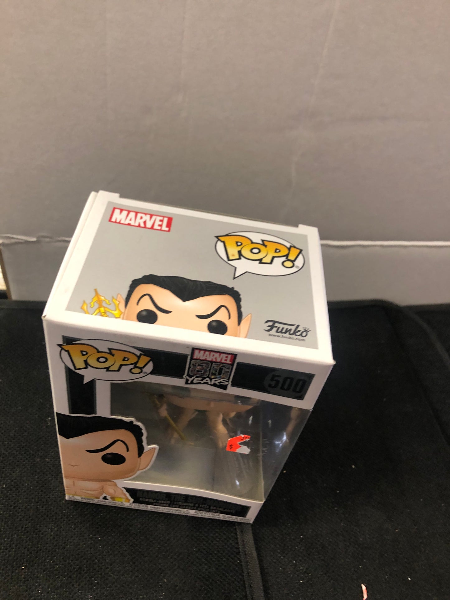 FUNKO POP MARVEL 80 YEARS #500 NAMOR THE SUB-MARINER GOOD CONDITION