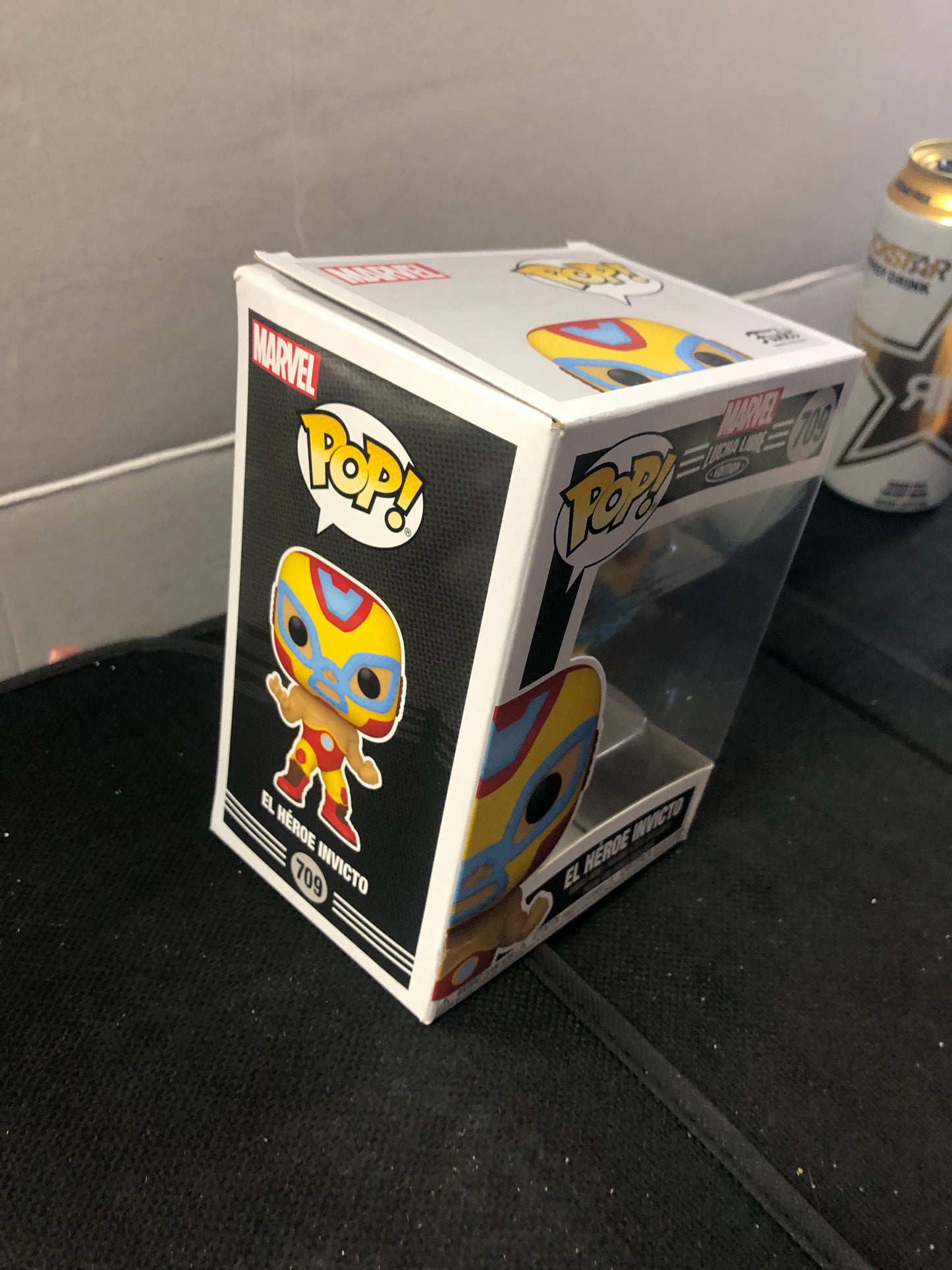 FUNKO POP MARVEL LUCHA LIBRE EDITION #709 EL HEROE INVICTO GOOD CONDITION