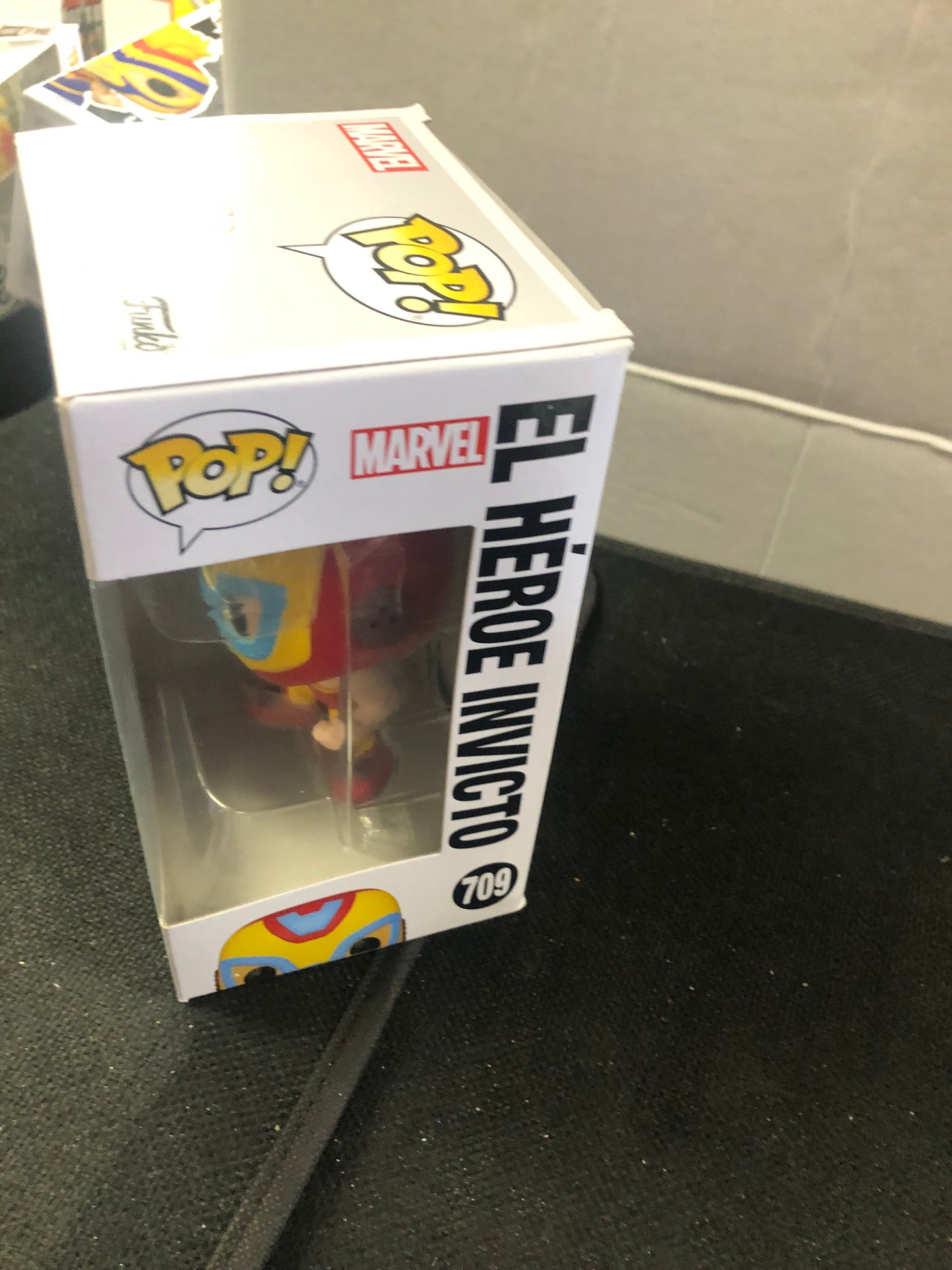 FUNKO POP MARVEL LUCHA LIBRE EDITION #709 EL HEROE INVICTO GOOD CONDITION