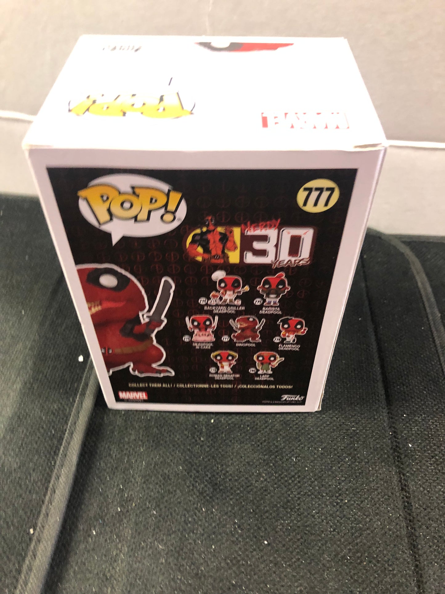 FUNKO POP DEADPOOL #777 DINOPOOL GOOD CONDITION