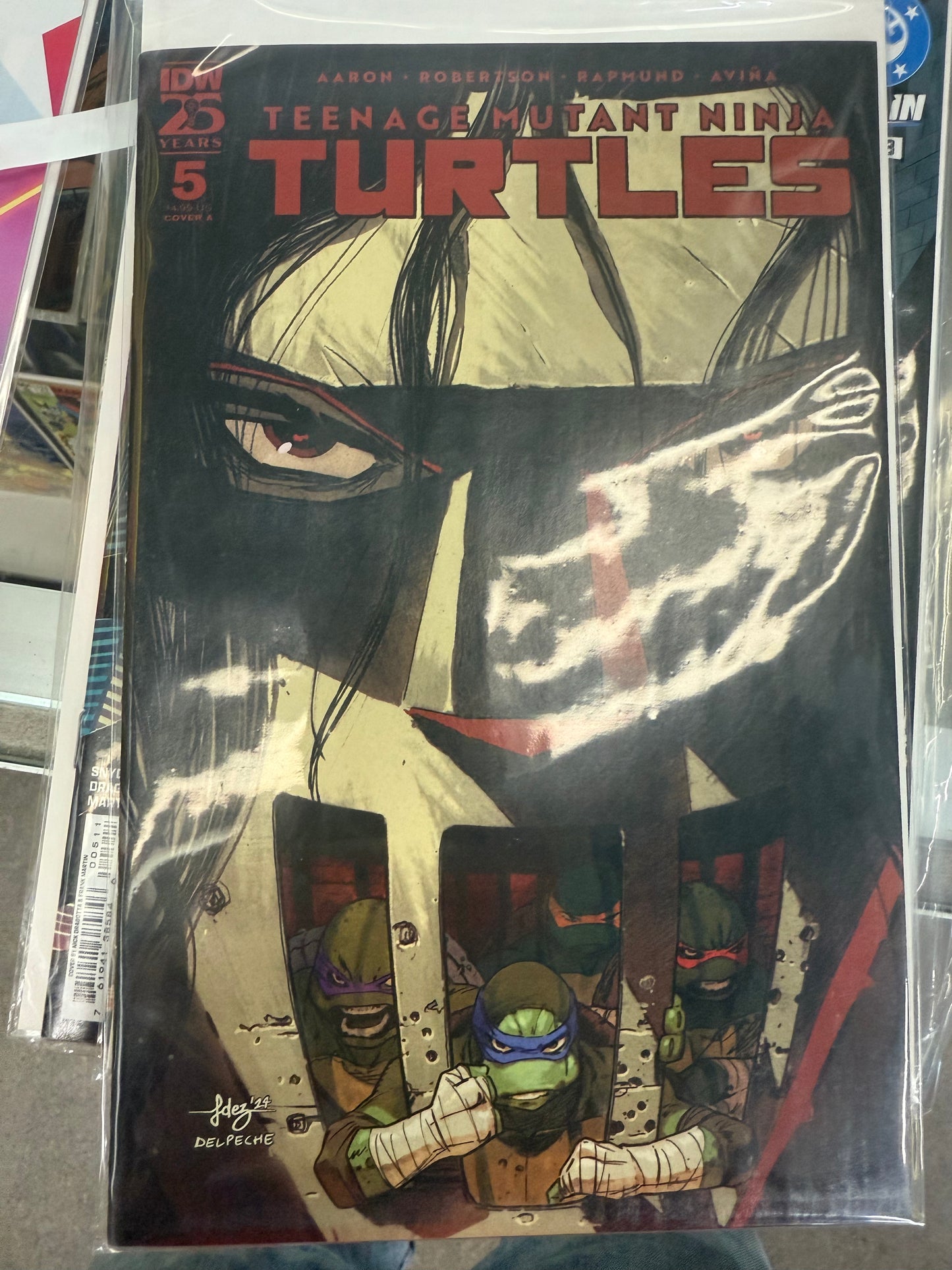 IDW PUBLISHING TEENAGE MUTANT NINJA TURTLES #5
