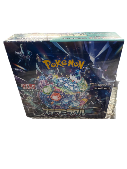 POKEMON JAPANESE STELLAR MIRICLE BOOSTER BOX