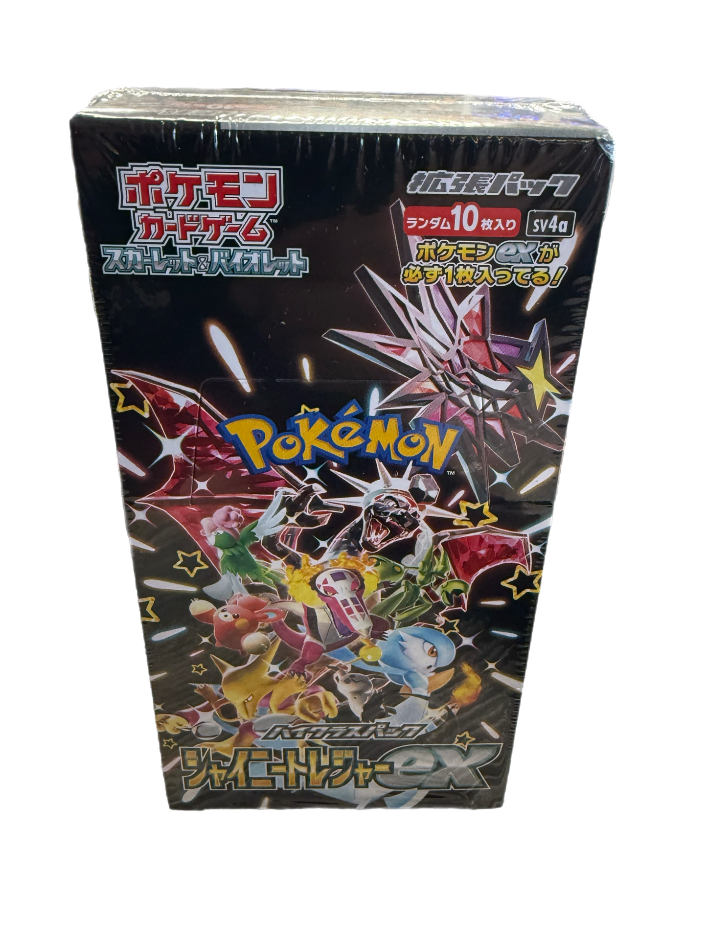 POKEMON JAPANESE SHINY TREASURE BOOSTER BOX
