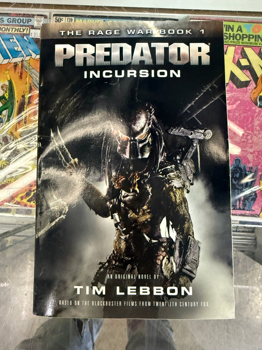 Predator Incursion the rage war book 1 by Tim Lebbon