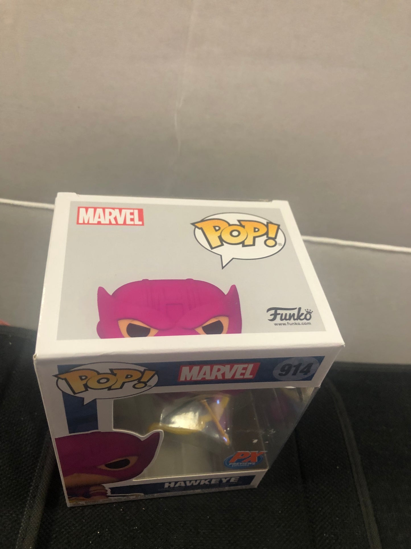 FUNKO POP MARVEL #914 HAWKEYE - PX PREVIEWS EXCLUSIVE - GOOD CONDITION