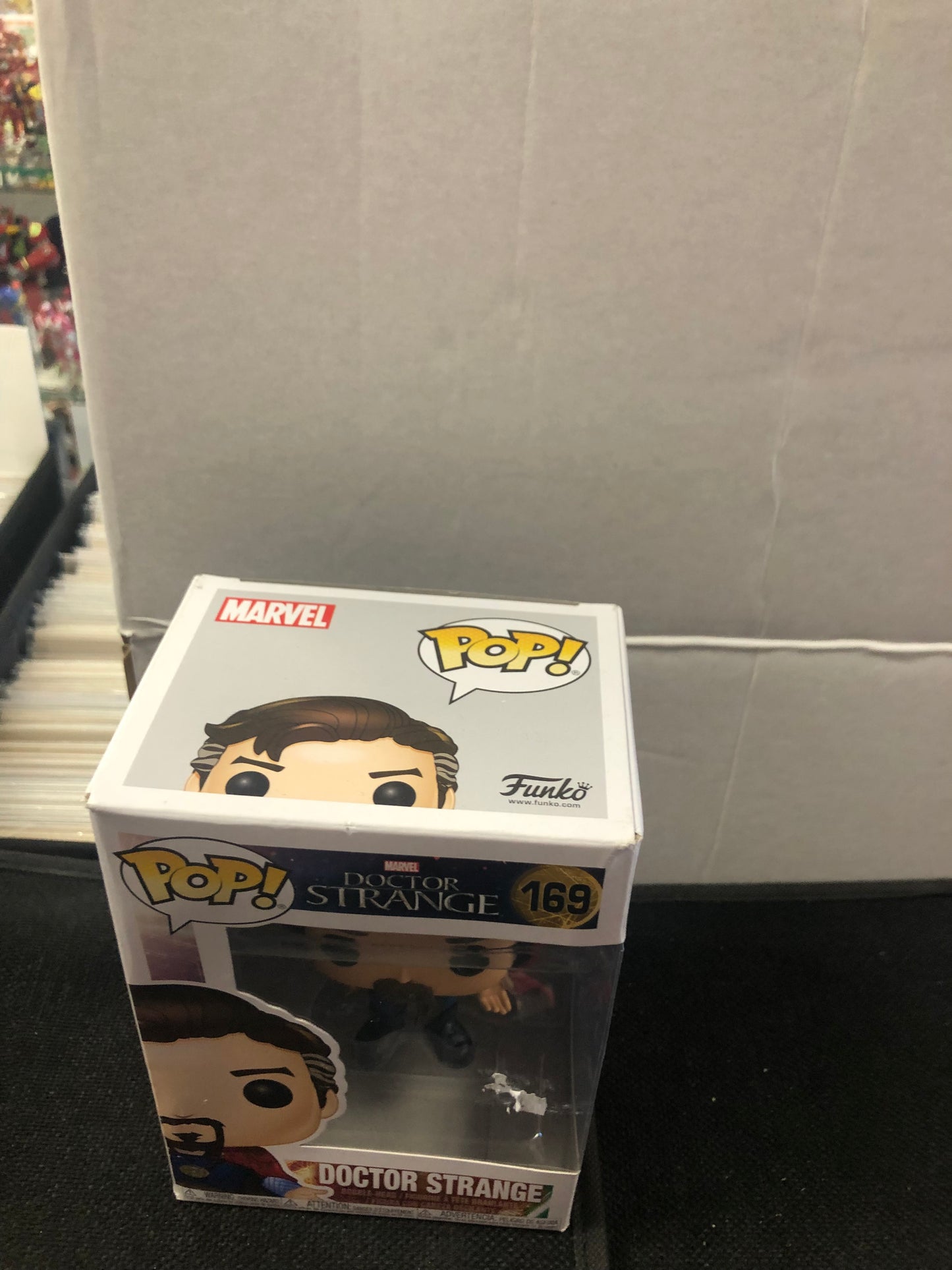 FUNKO POP DOCTOR STRANGE # 169 DOCTOR STRANGE GOOD CONDITION