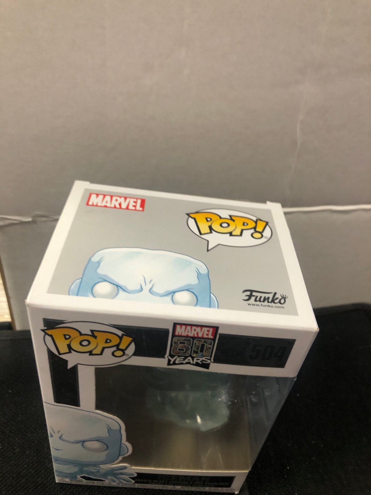 FUNKO POP MARVEL 80 YEARS # 504 ICEMAN GOOD CONDITION