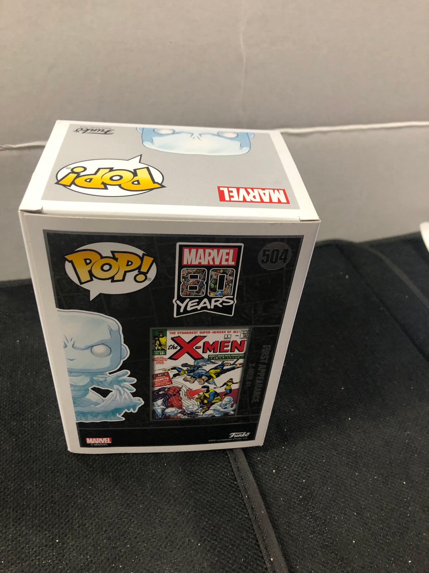 FUNKO POP MARVEL 80 YEARS # 504 ICEMAN GOOD CONDITION