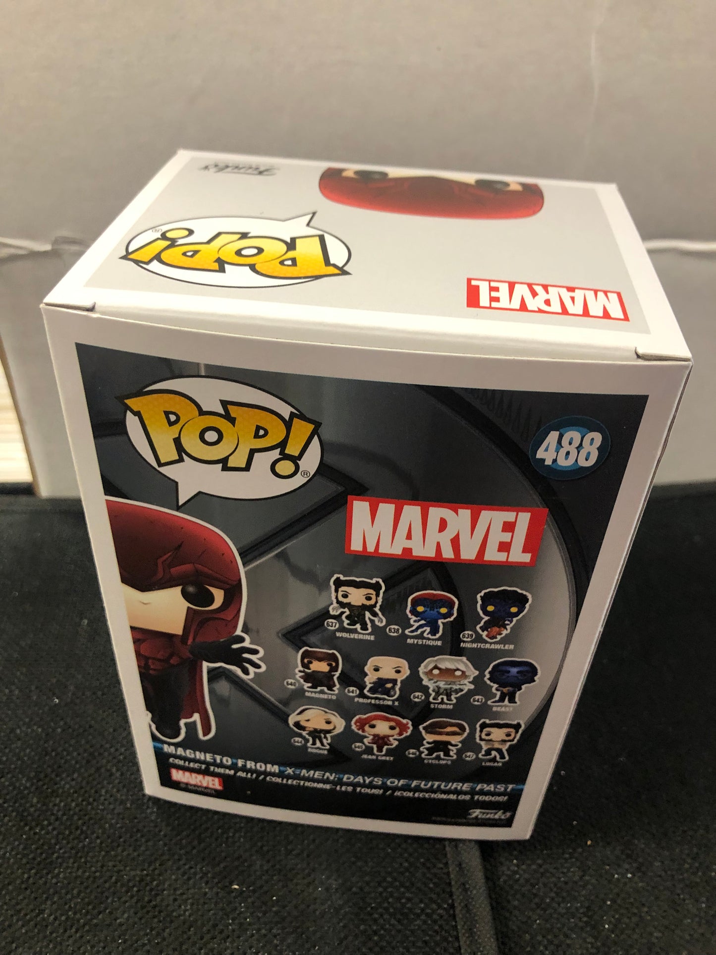 FUNKO POP MARVEL #488 MAGNETO WALMART EXCLUSIVE GOOD CONDITION