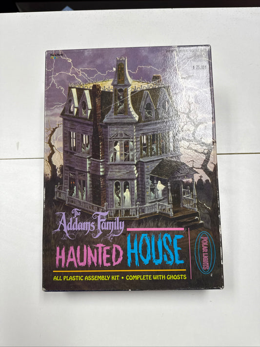 The Addams family polar lights vintage haunted house kit 1995 "as is" Halloween