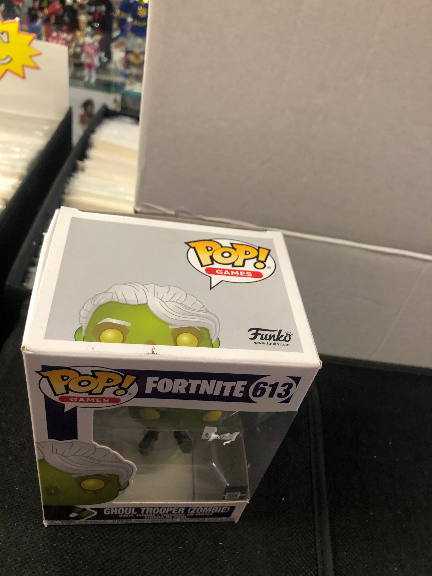 FUNKO POP FORTNITE # 613 GHOUL TROOPER ZOMBIE GOOD CONDITION