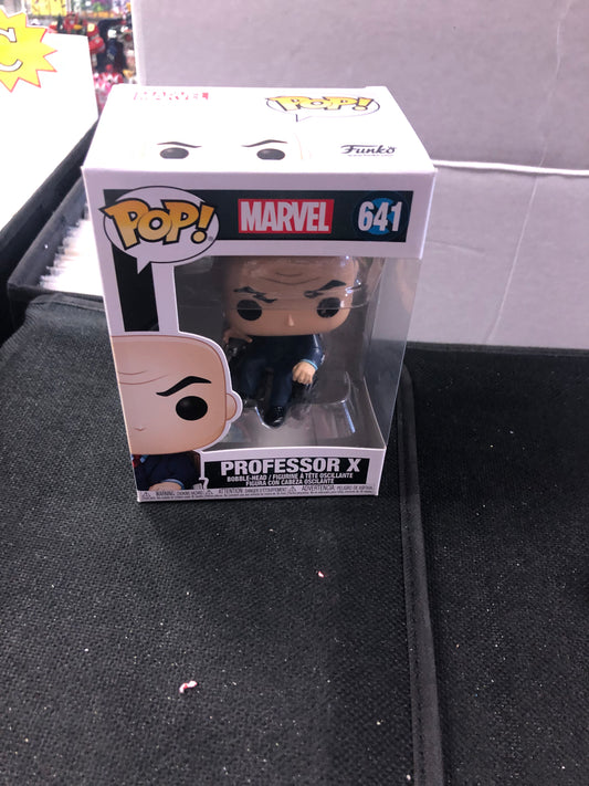 FUNKO POP MARVEL # 641 PROFESSOR X GOOD CONDITION