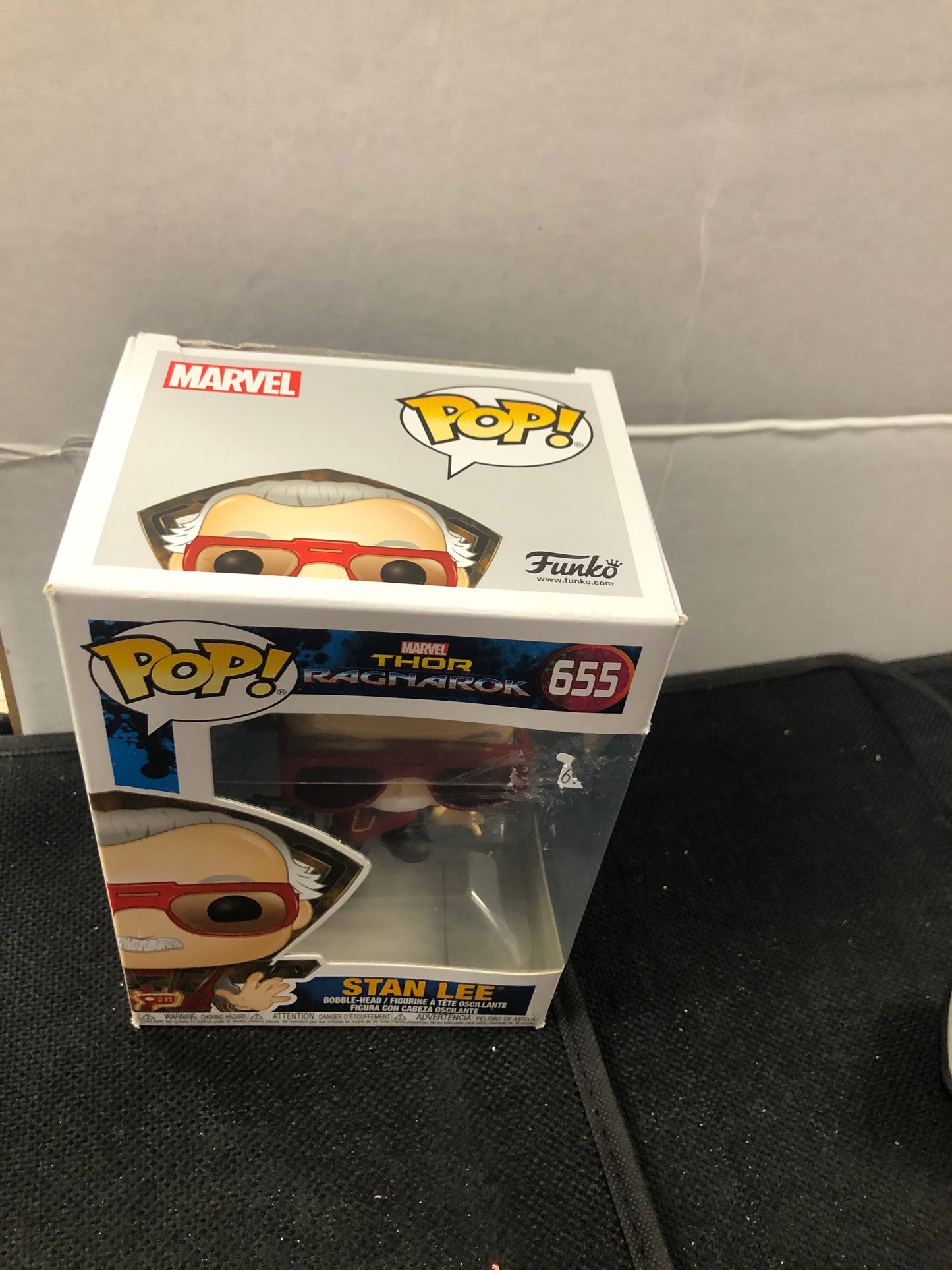 FUNKO POP THOR RAGNAROK # 655 STAN LEE GOOD CONDITION