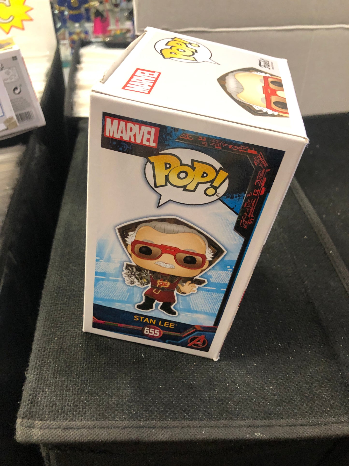 FUNKO POP THOR RAGNAROK # 655 STAN LEE GOOD CONDITION