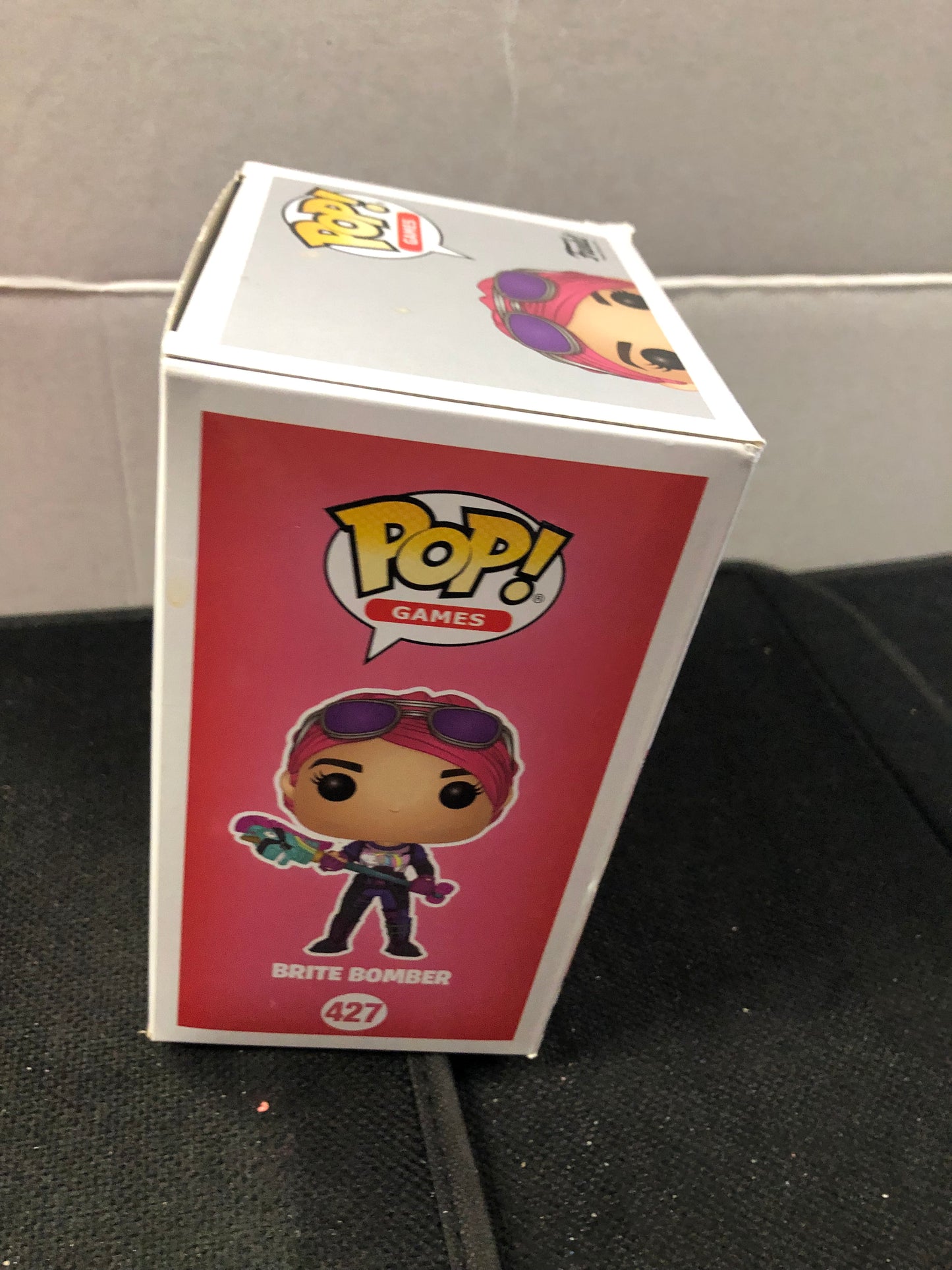 FUNKO POP FORTNITE # 427 BRITE BOMBER GOOD CONDITION