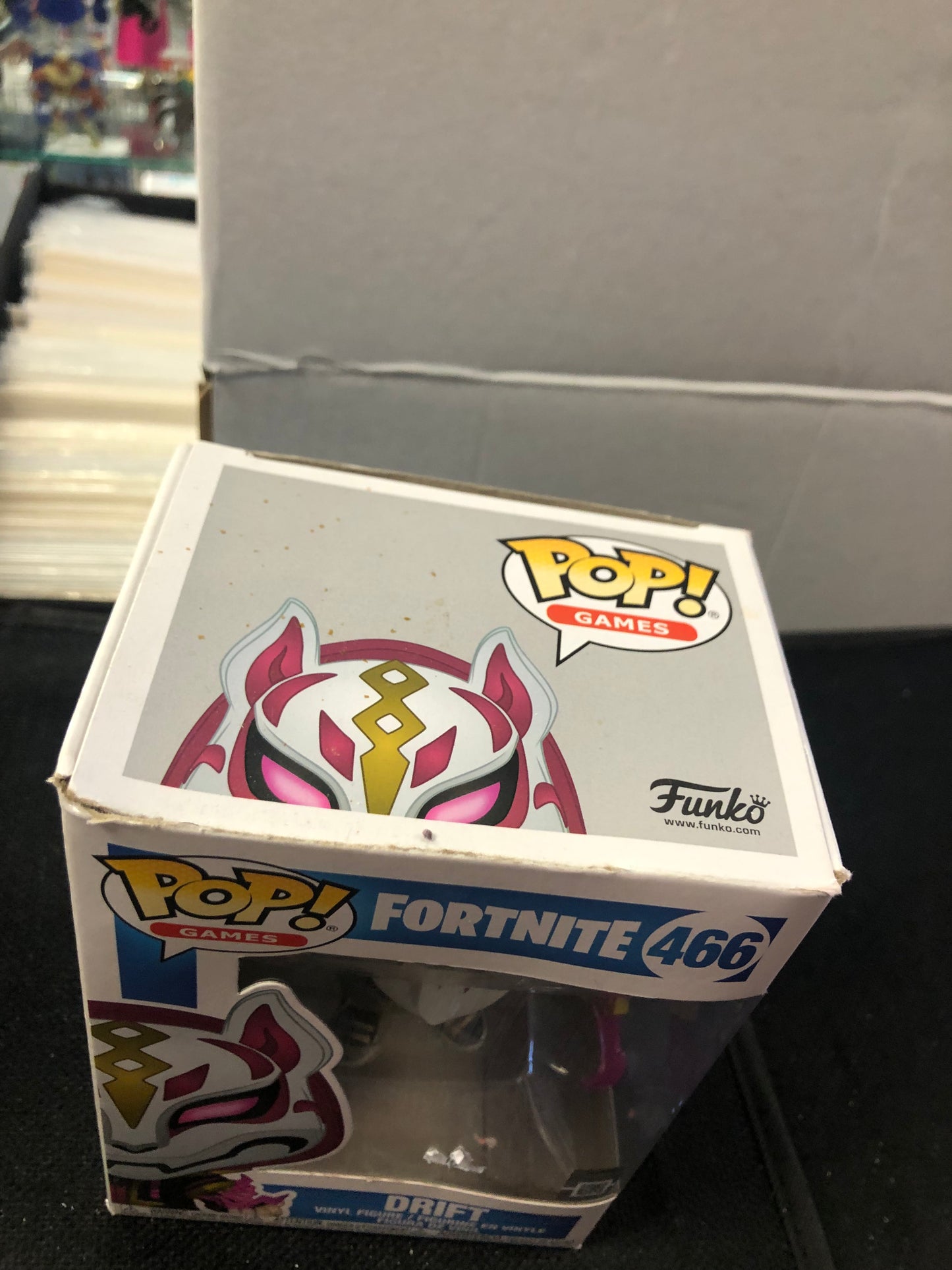 FUNKO POP POP GAMES FORTNITE #466 DRIFT GOOD CONDITION