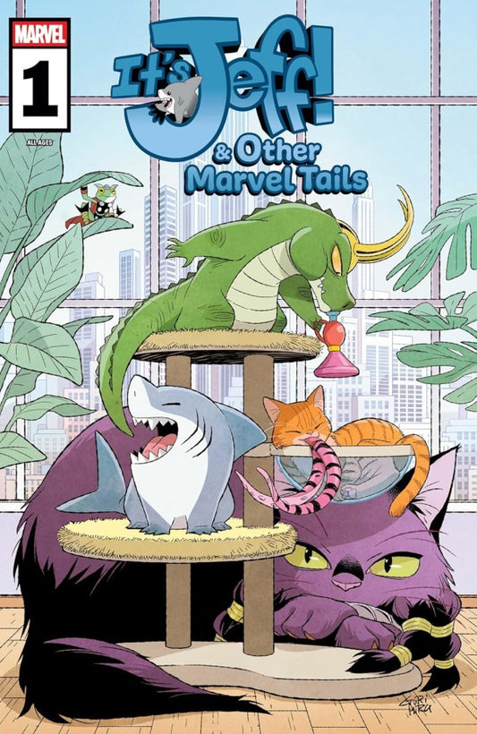 MARVEL COMICS IT’S JEFF & OTHER MARVEL TAILS #1 A COVER