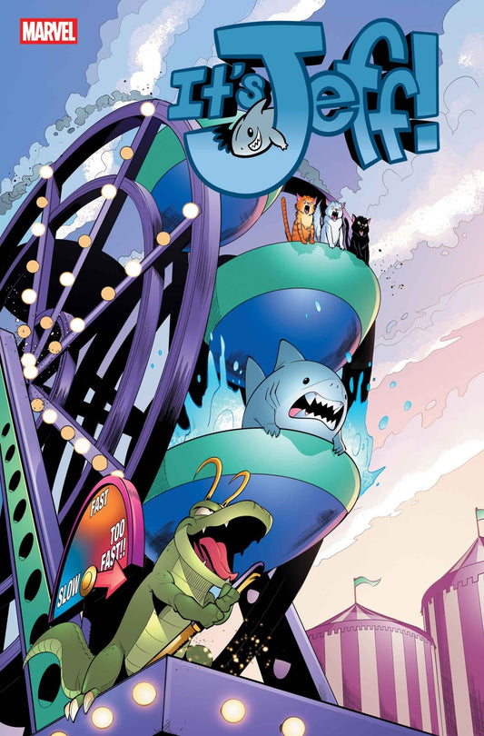 MARVEL COMICS IT’S JEFF & OTHER MARVEL TAILS #1 BOB QUINN VARIANT