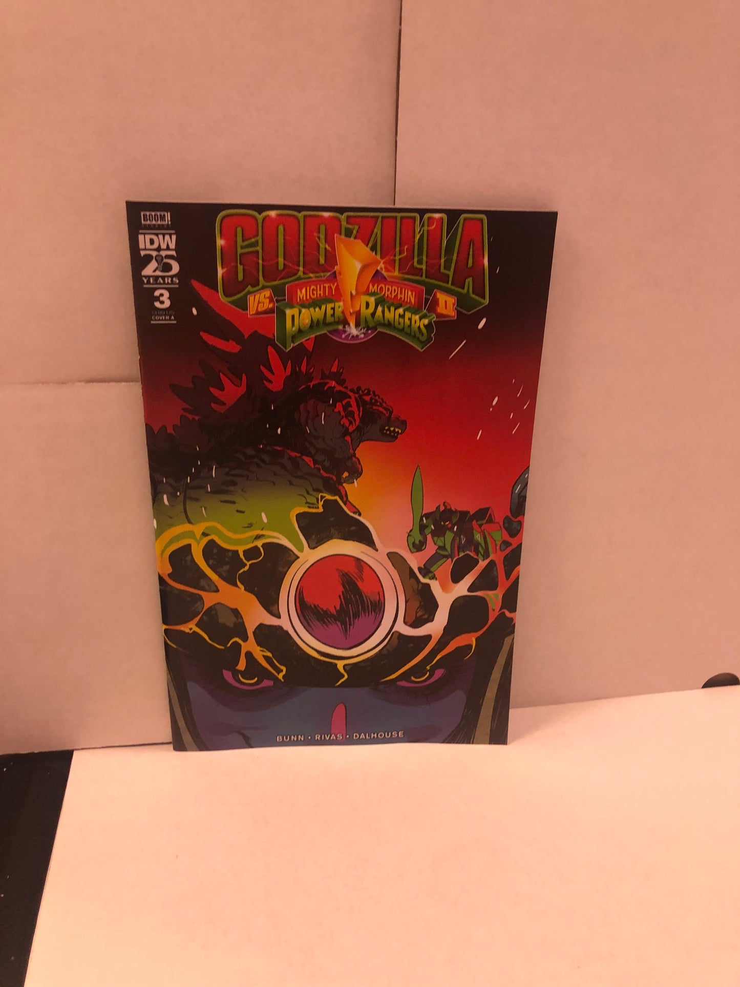 IDW PUBLISHING GODZILLA VS  THE POWER RANGERS 3