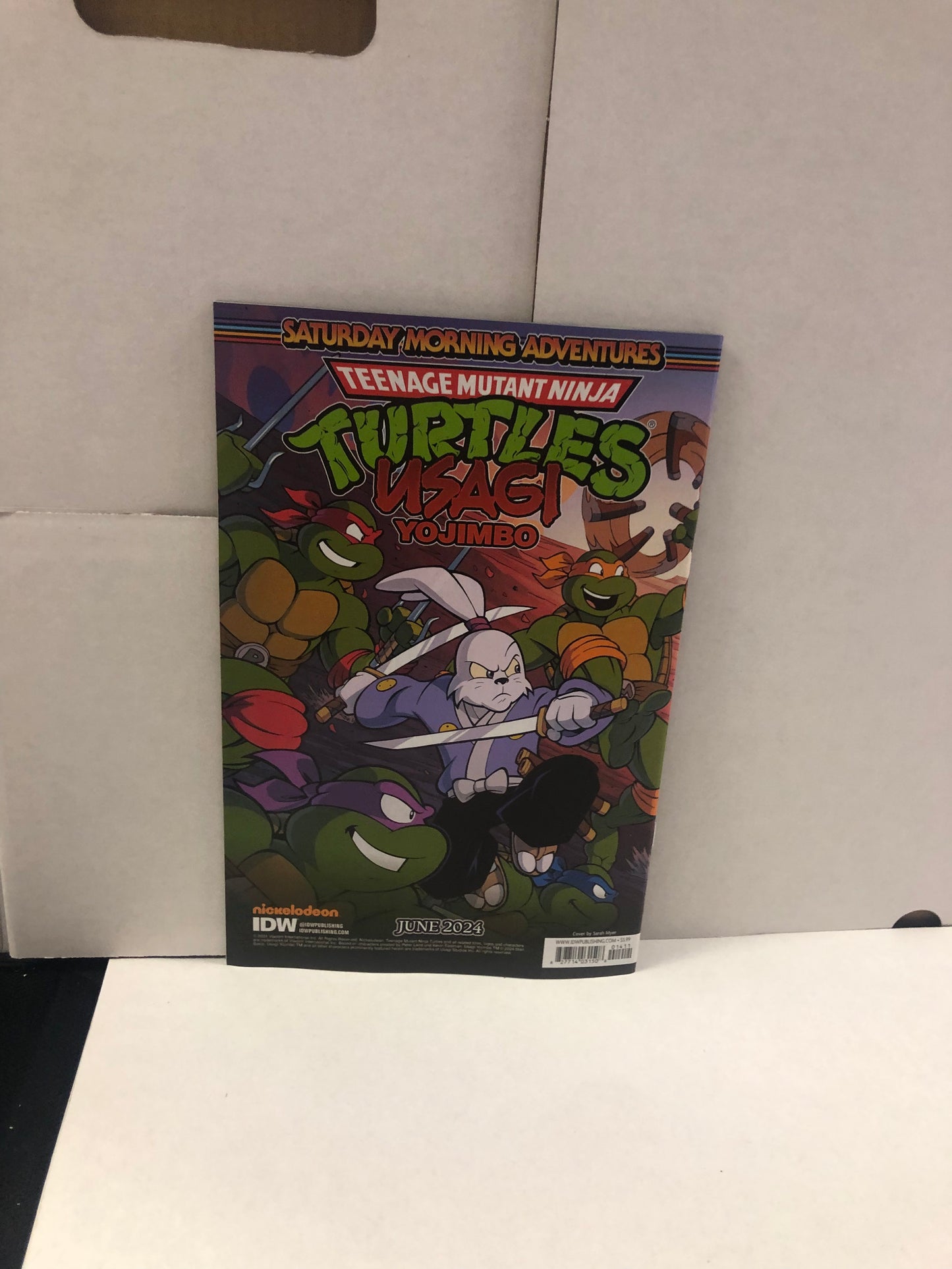 IDW PUBLISHING TEENAGE MUTANT NINJA TURTLES SATURDAY MORNING ADVENTURES 14