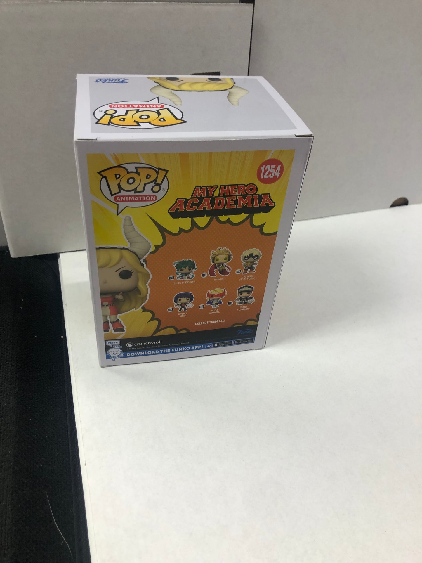 FUNKO POP POP ANIMATION MY HERO ACADEMIA # 1254 PONY TSUNOTORI HOT TOPIC CLASS 1B EXCLUSIVE GOOD CONDITION