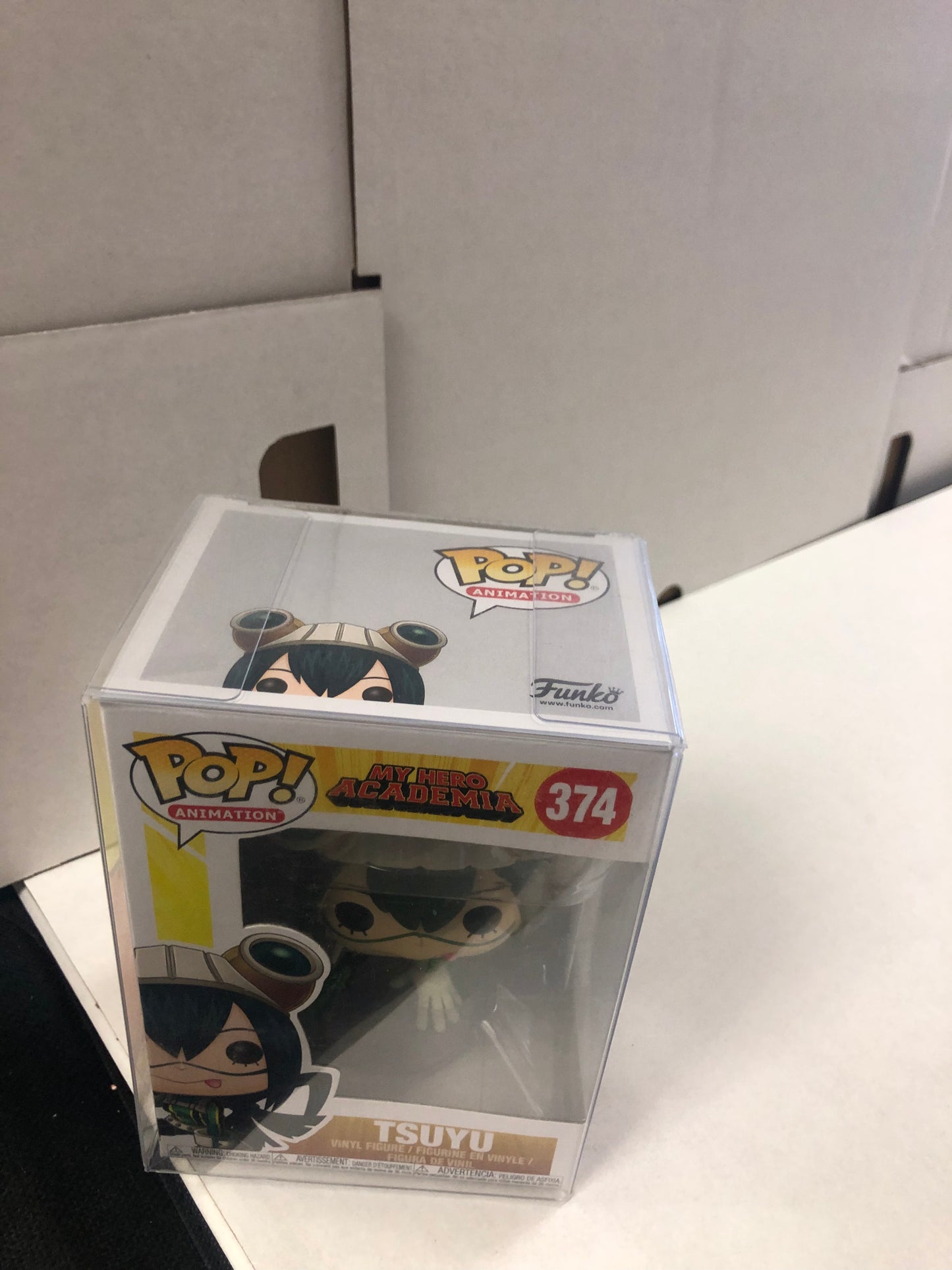 FUNKO POP POP ANIMATION MY HERO ACADEMIA # 374 TSUYU GOOD CONDITION