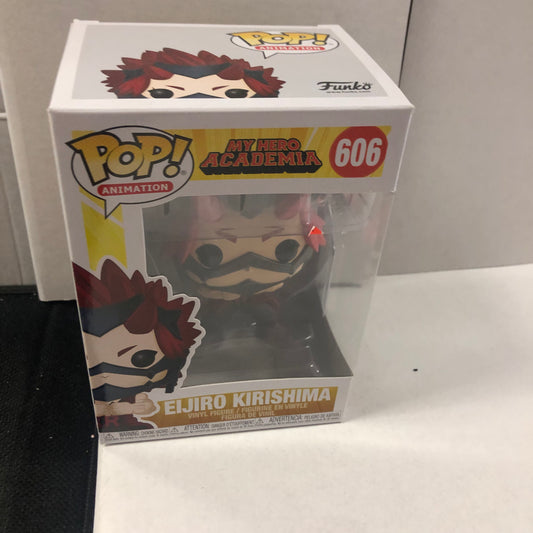 FUNKO POP POP ANIMATION MY HERO ACADEMIA # 606 ELJIRO KIRISHIMA GOOD CONDITION